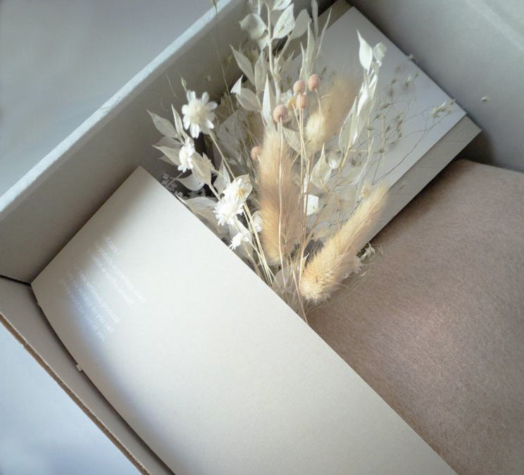 Vintage Fabric Korean Flower Bouquet Paper
